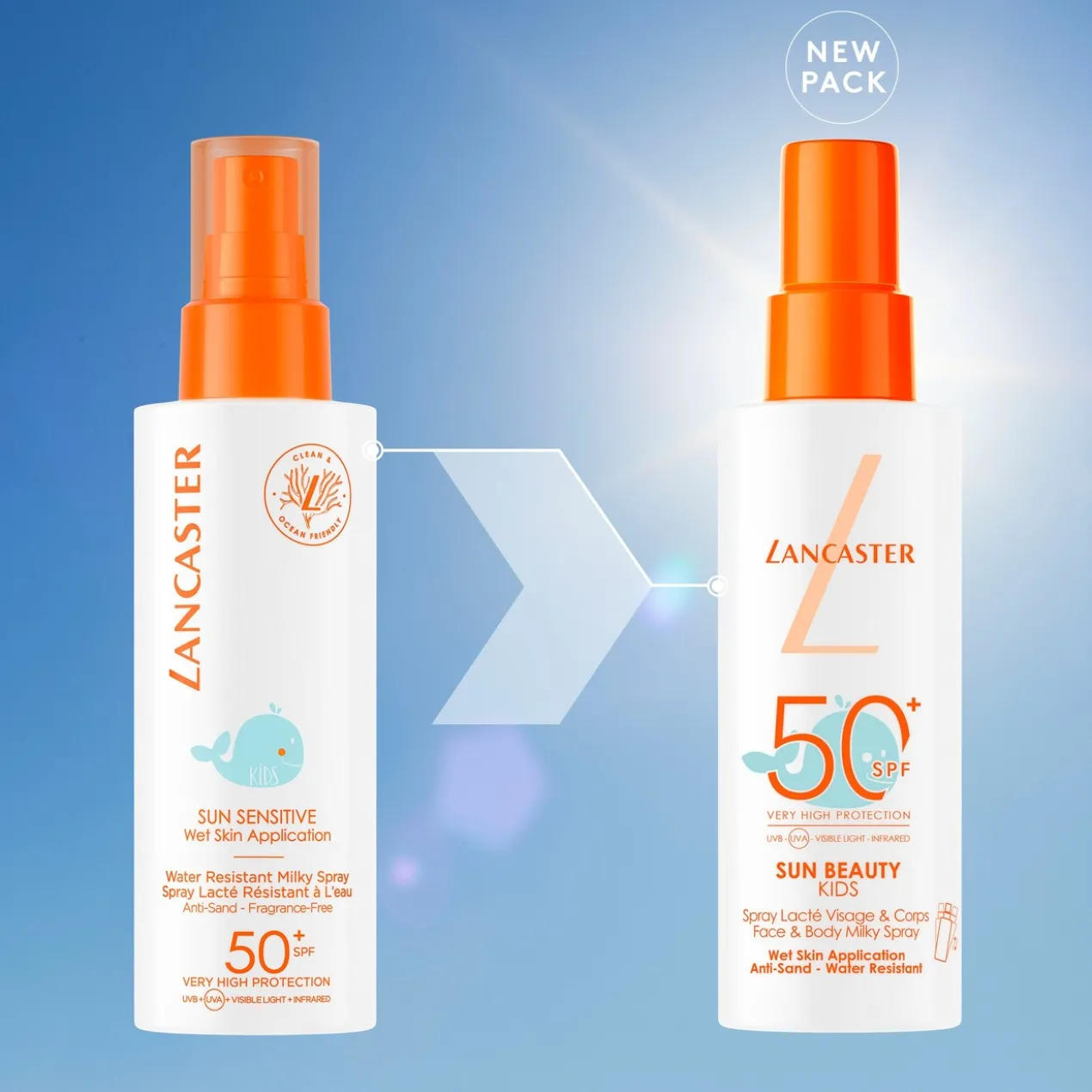Sun Sensitive Spray Protetor Solar para Crianças SPF50