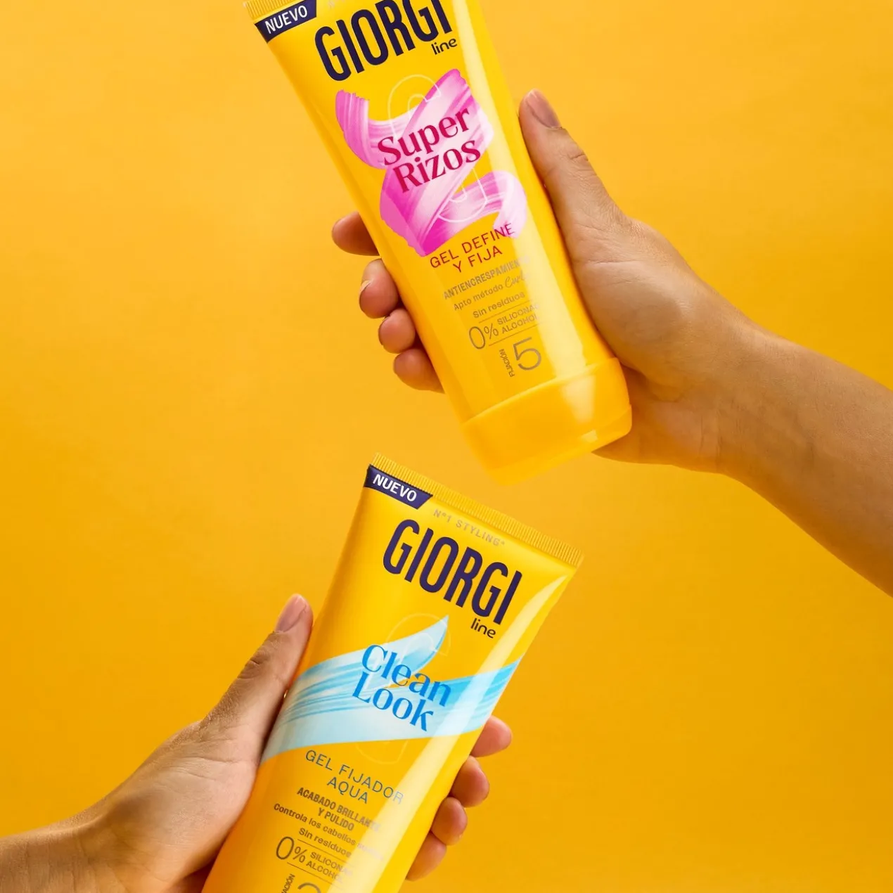 Super Caracóis Gel Define e Fixa