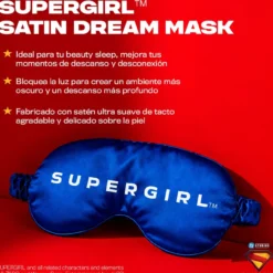 Supergirl™ Satin Dream Mask Máscara de Dormir Reversível