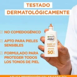 Super UV Vitamina C Creme Facial Antimanchas SPF50+