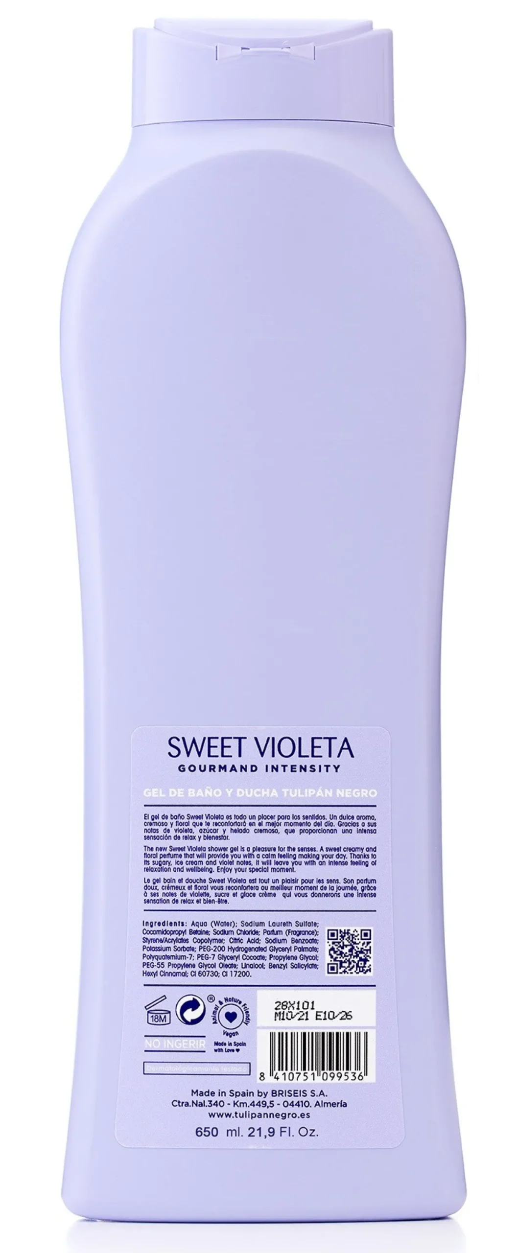 Sweet Violeta Gel de Banho e Duche