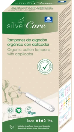 Tampão de Algodão Bio Super com Aplicador