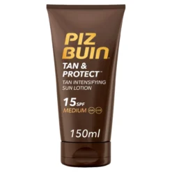 Tan & Protect Loção Proteção Solar + Intensificadora do Bronzeado