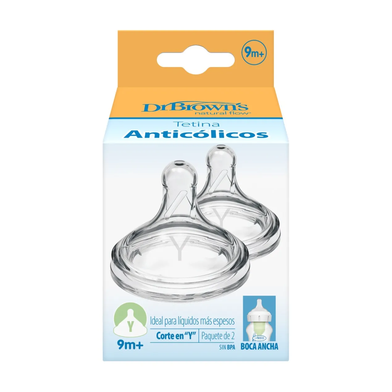 Tetina Options+ Boca Larga Corte Y +9 Meses