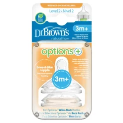 Tetina Options+ Nível 2 Boca Larga +3 Meses