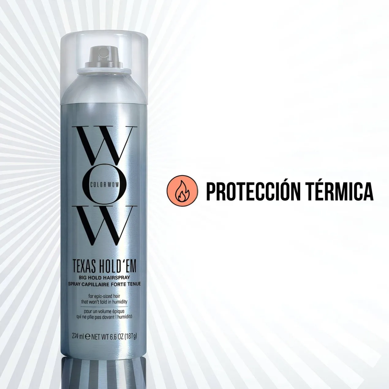 Texas Hold'Em Big Hold Laca para o Cabelo