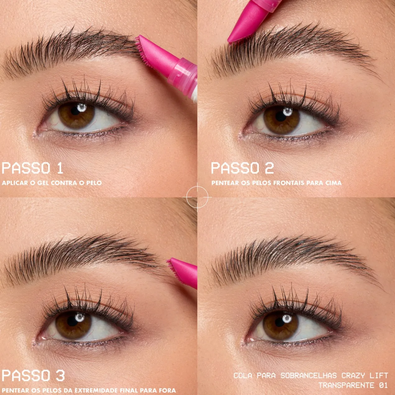 The Brow Glue Crazy Lift Gel Laminador de Sobrancelhas
