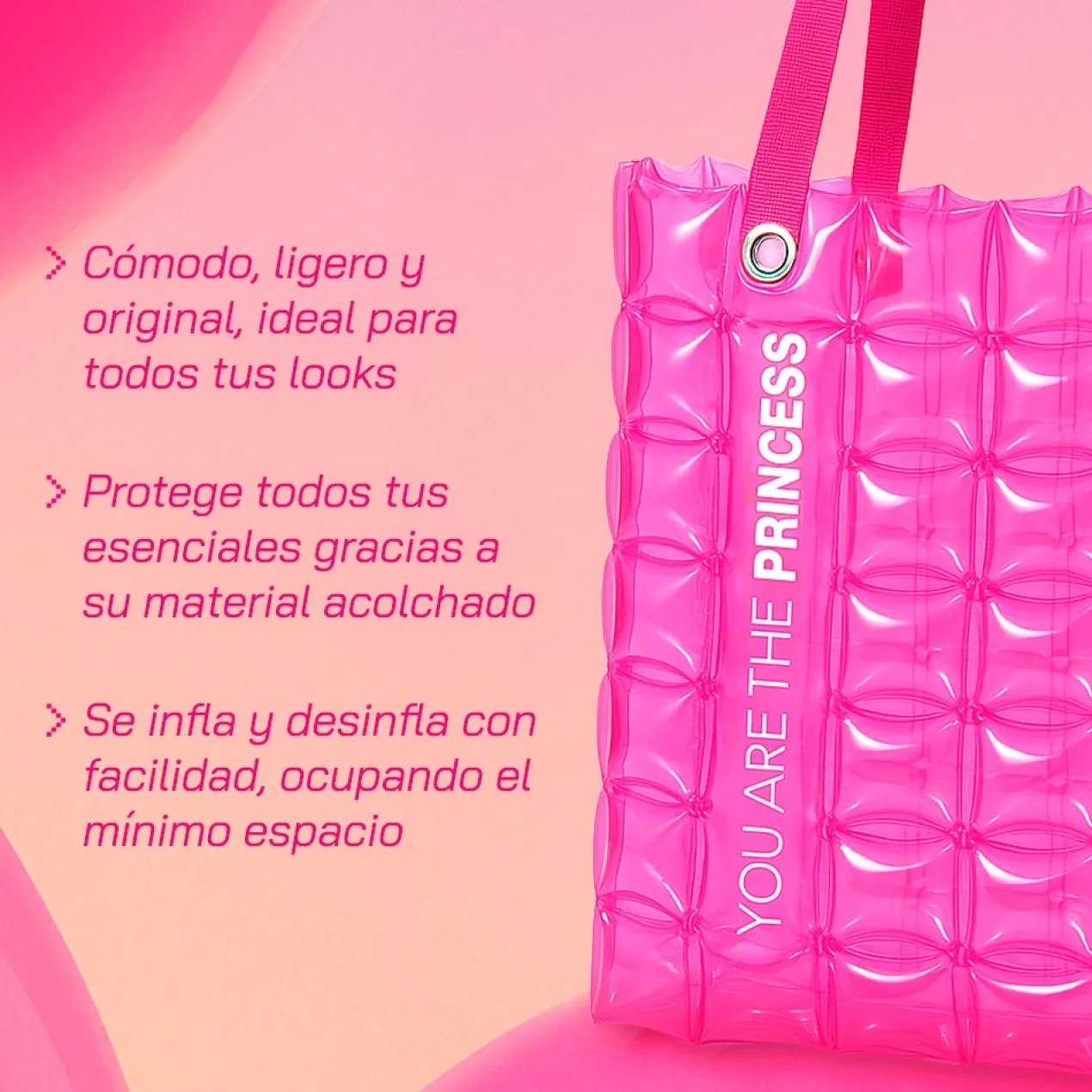 The Princess Bag Bolsa Insuflável