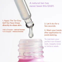 The Tan Easy Self Tan Face Drops