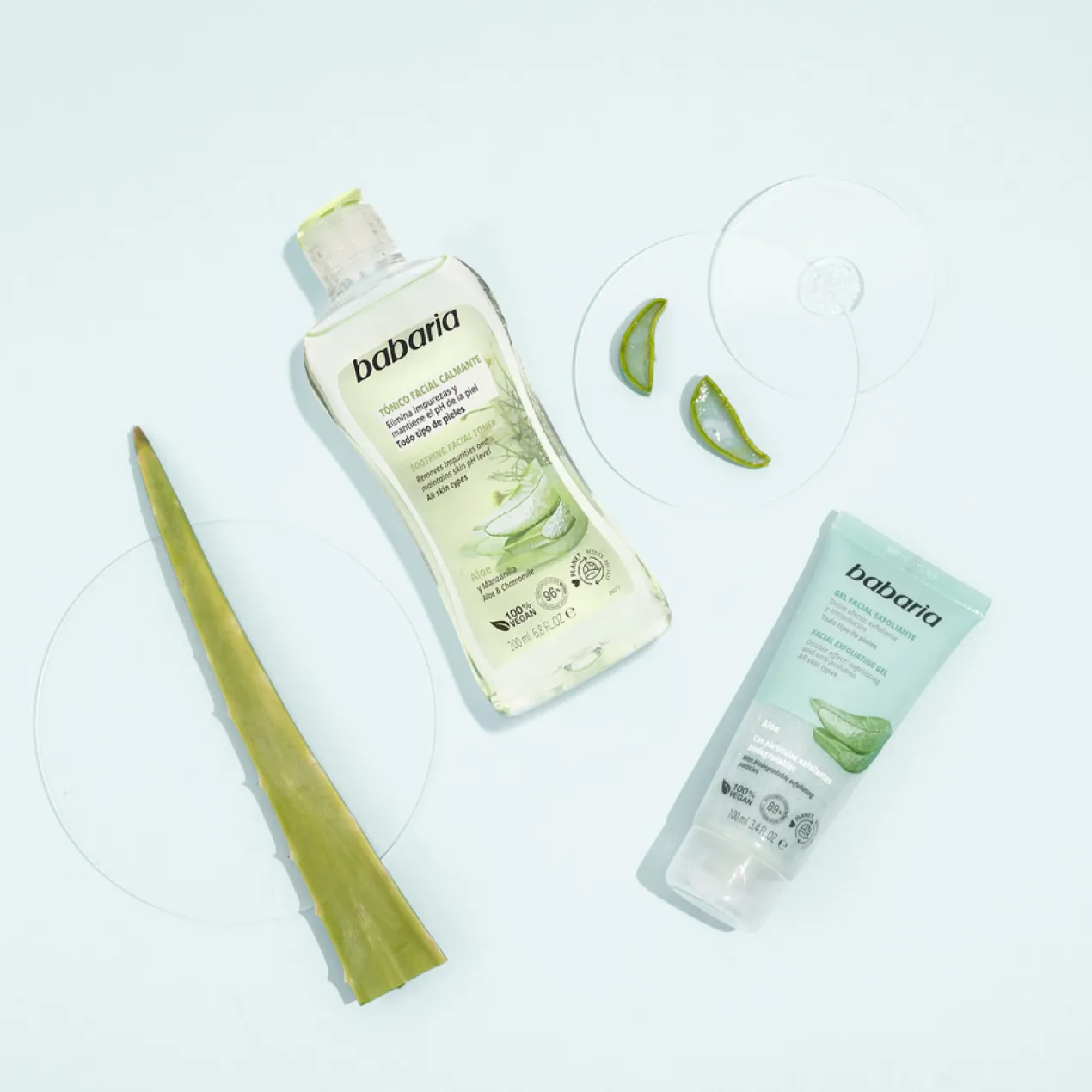 Tónico Facial Calmante Aloé e Camomila
