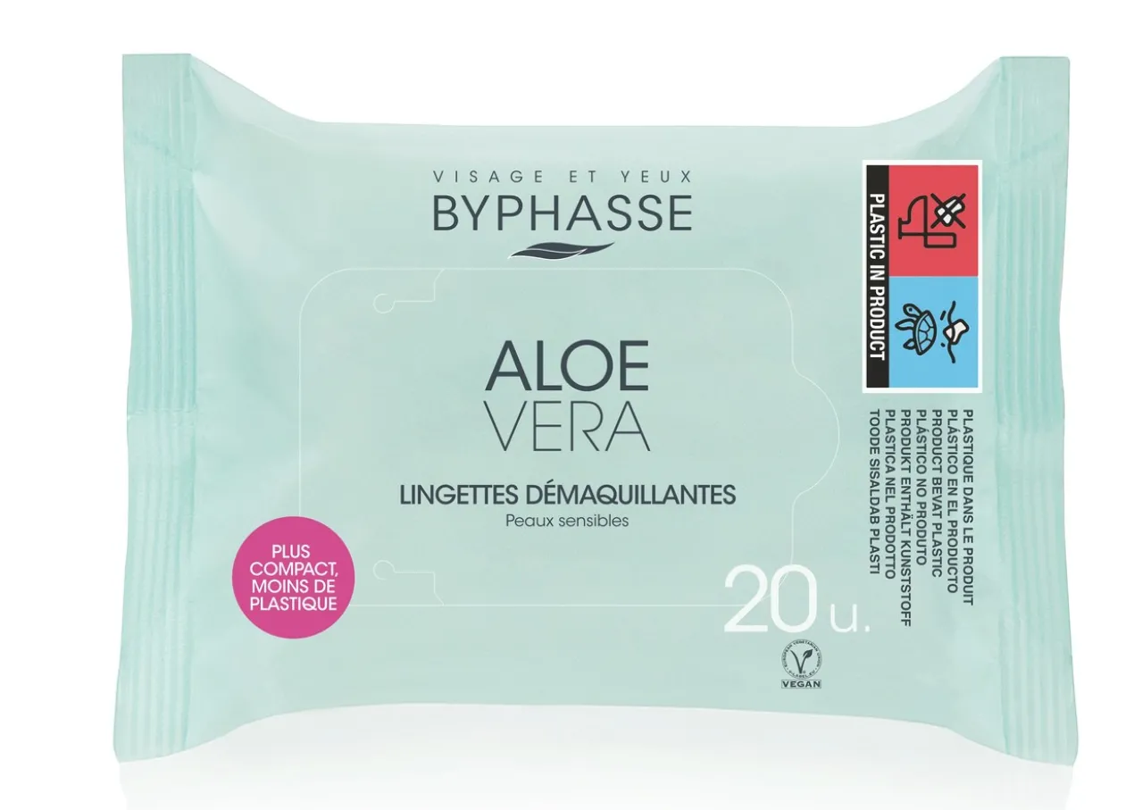Toalhetes Desmaquilhantes Aloé Vera