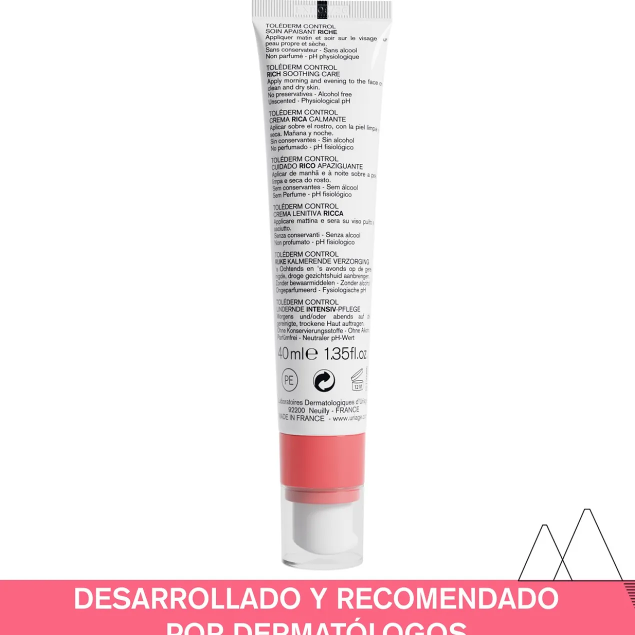 Tolederm Control Creme Rico Calmante