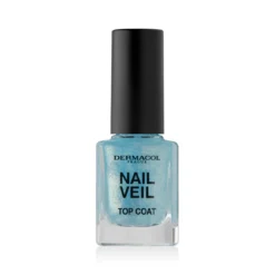 Top Coat 3 em 1 com Brilho Nail Veil Sparkling Ocean