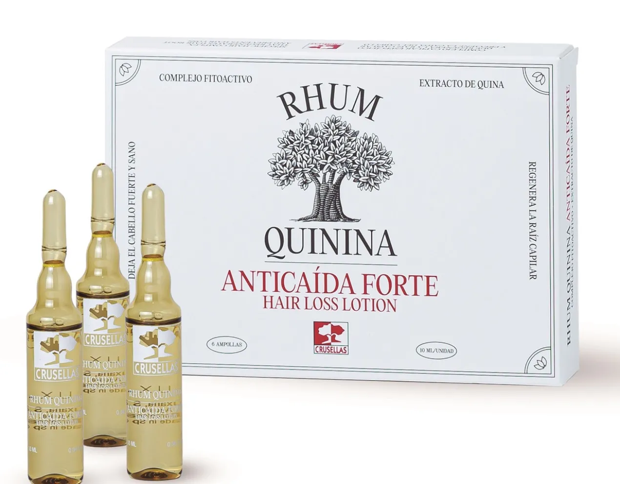 Tratamento Anticaída em Ampolas com Quina