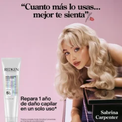 Tratamento Sem Enxaguamento Profissional ABC Acidic Bonding Concentrate para cabelo danificado