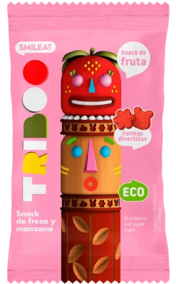 Triboo Snack de Morango e Maçã Biológico
