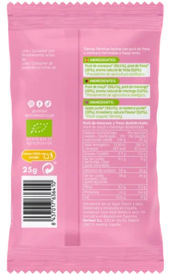 Triboo Snack de Morango e Maçã Biológico