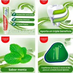 Tripla Ação Xtra Frescor Pasta de Dentes
