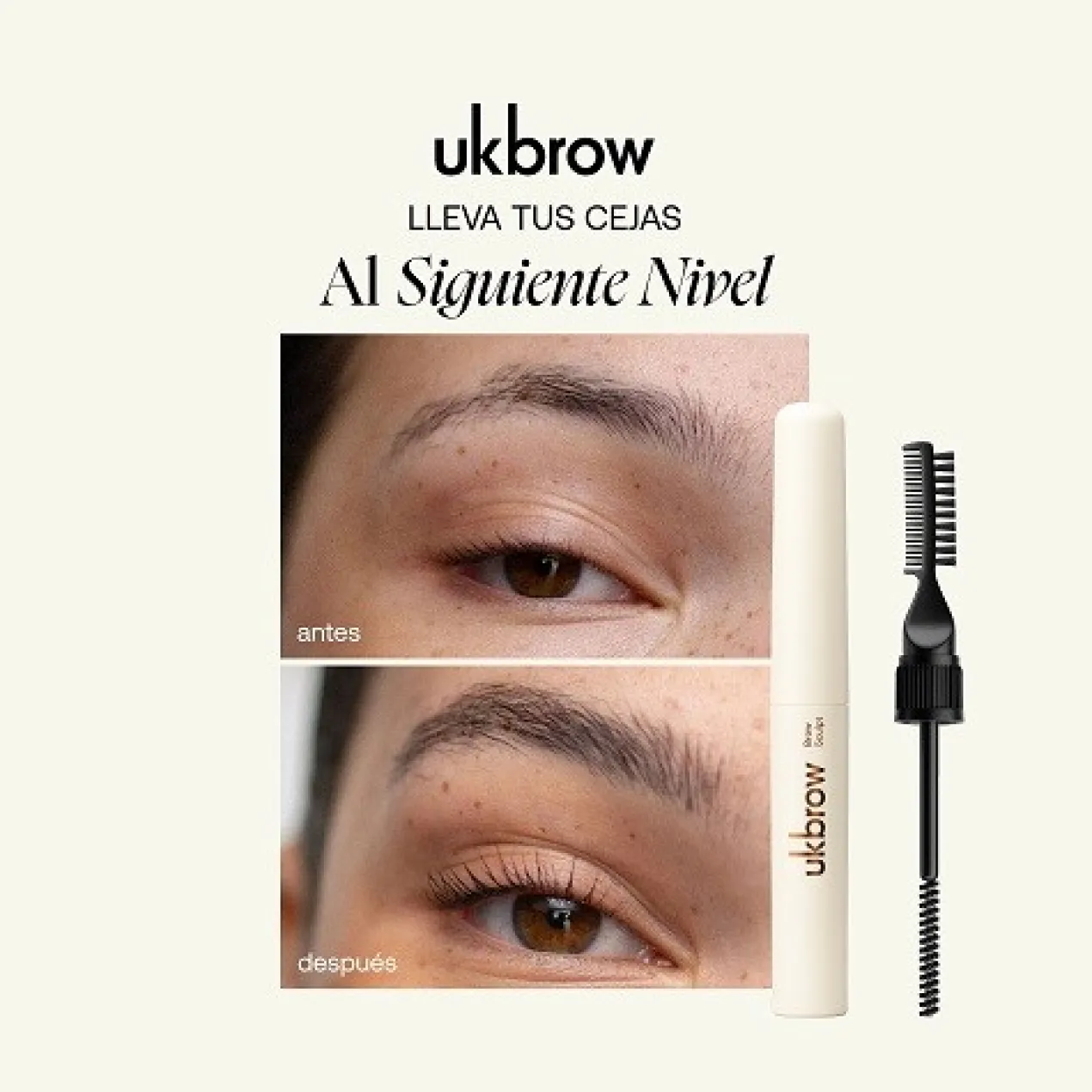 Ukbrow Gel Fixador de Sobrancelhas