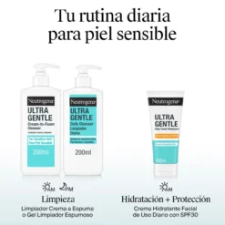 Ultra Gentle Creme Solar Hidratante Facial SPF30