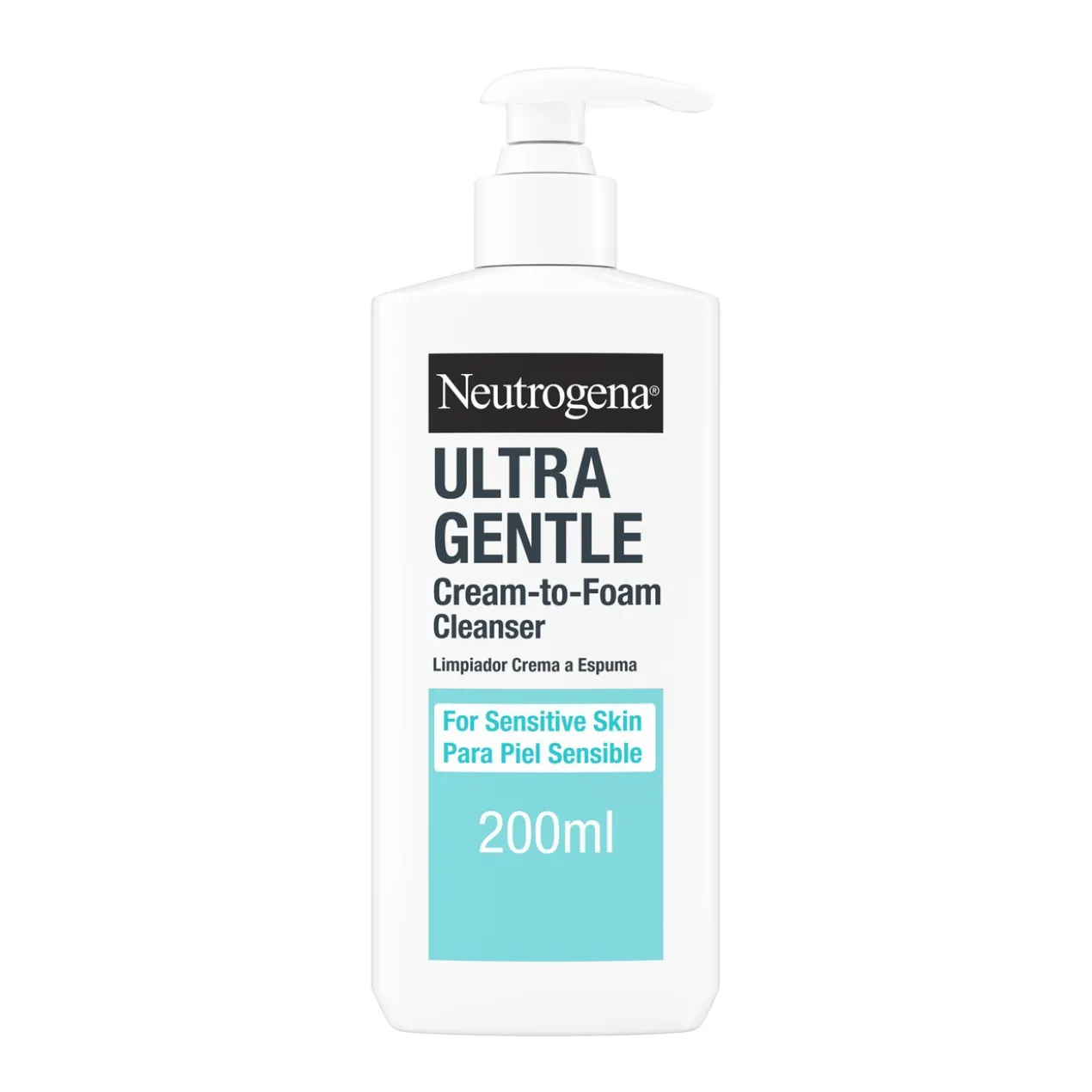 Ultra Gentle Gel Limpador Facial Creme em Espuma