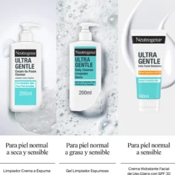 Ultra Gentle Gel Limpador Facial Creme em Espuma