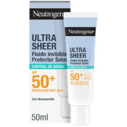 Ultra Sheer Protetor Solar Facial Invisível Oil Control SPF50+