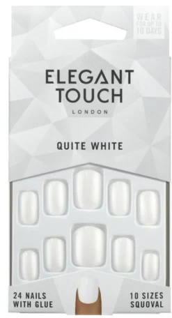 Unhas Postiças Quite White