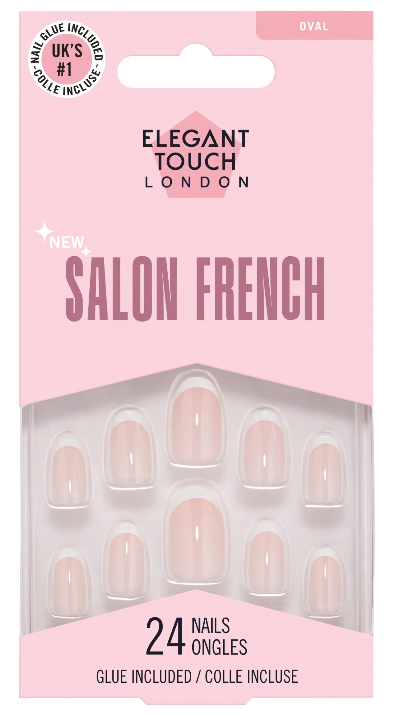 Unhas Postiças Salon French