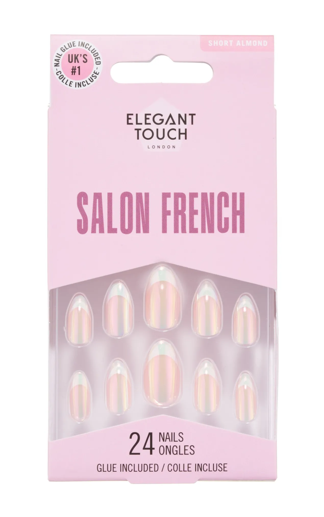 Unhas Postiças Salon French 166