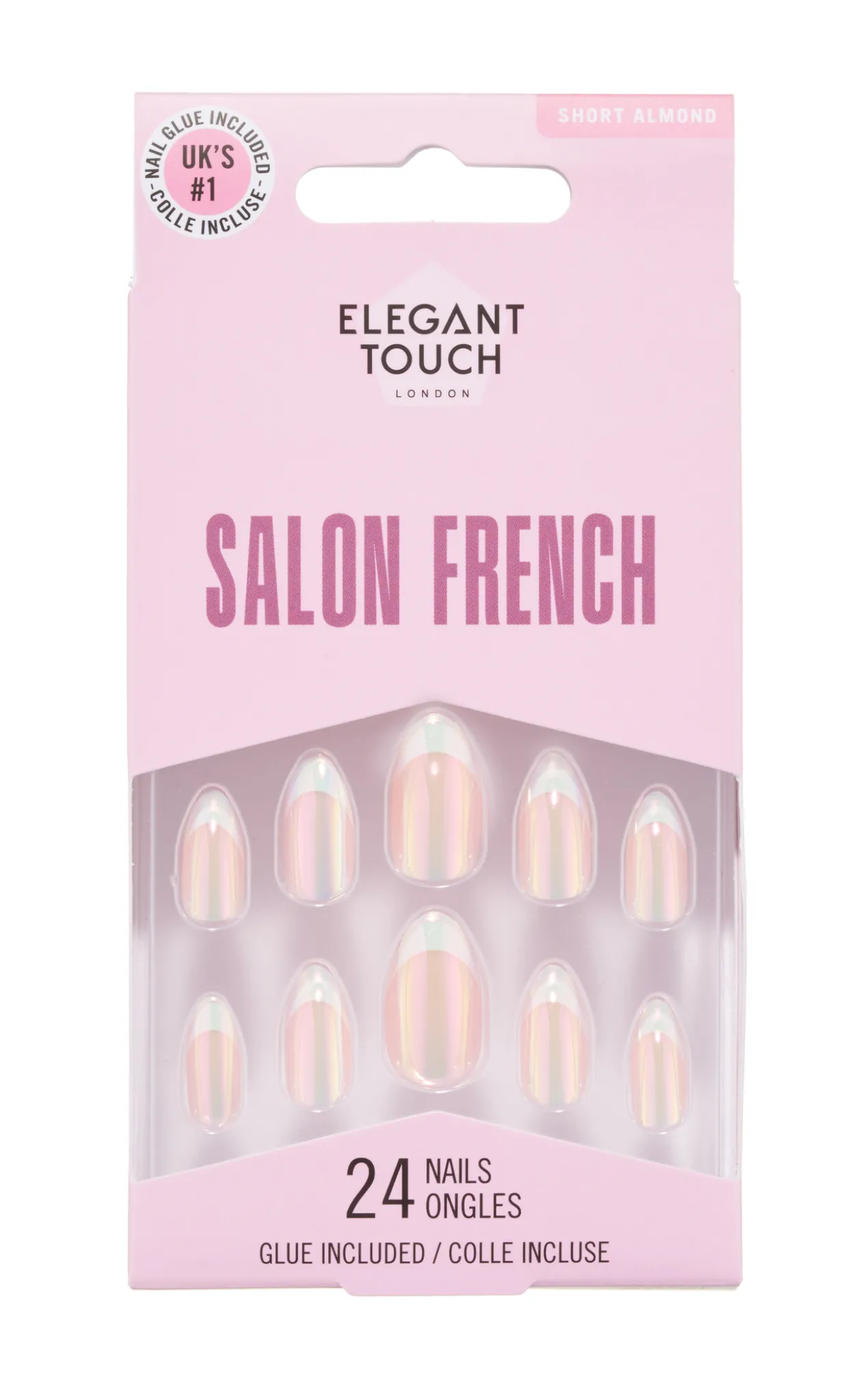 Unhas Postiças Salon French 166