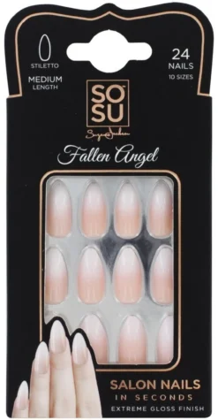 Unhas Postiças Stiletto Fallen Angel