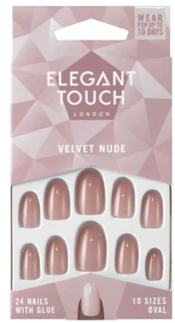 Unhas Postiças Velvet Nude