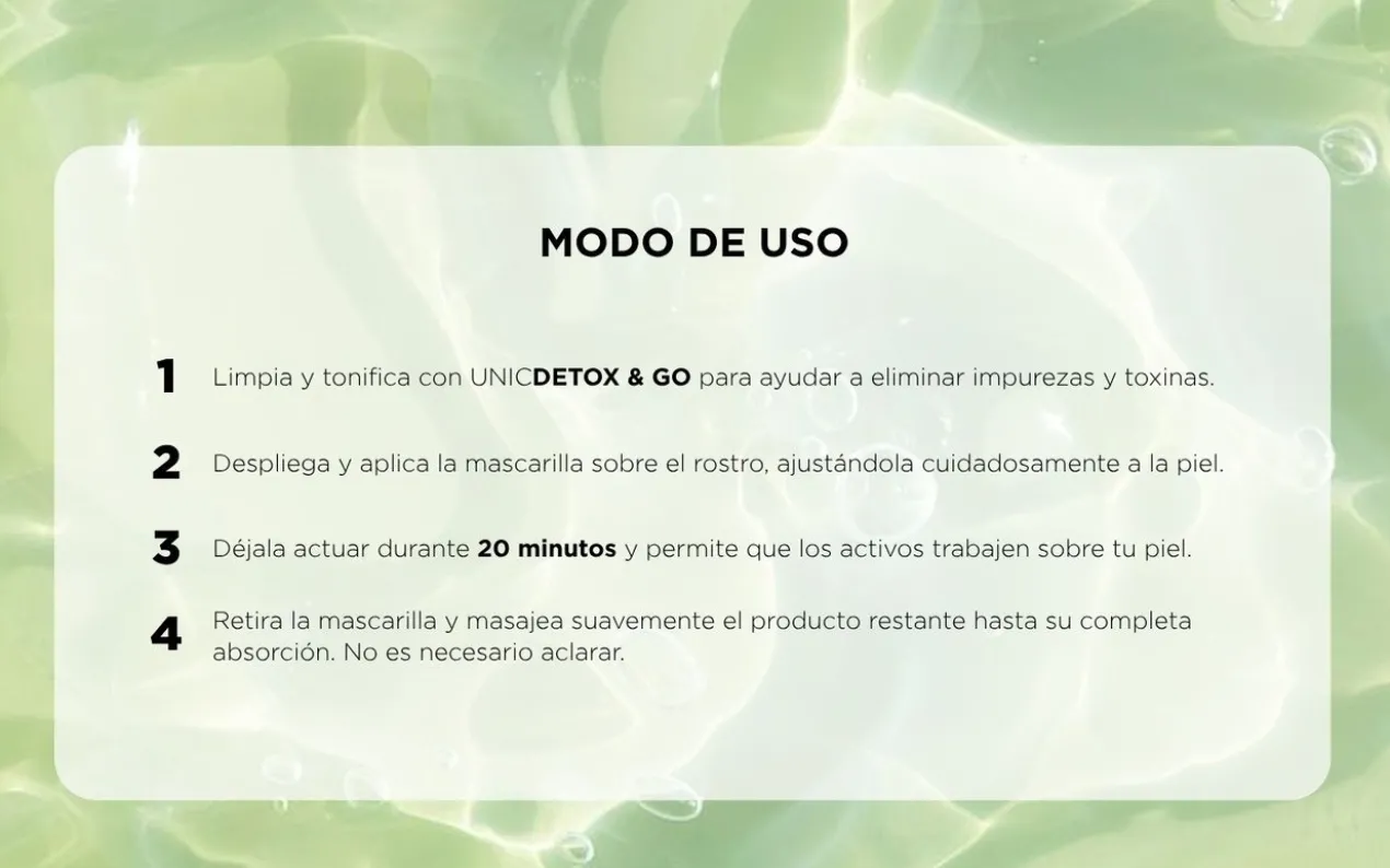 UnicRevive-X Mask Máscara Facial
