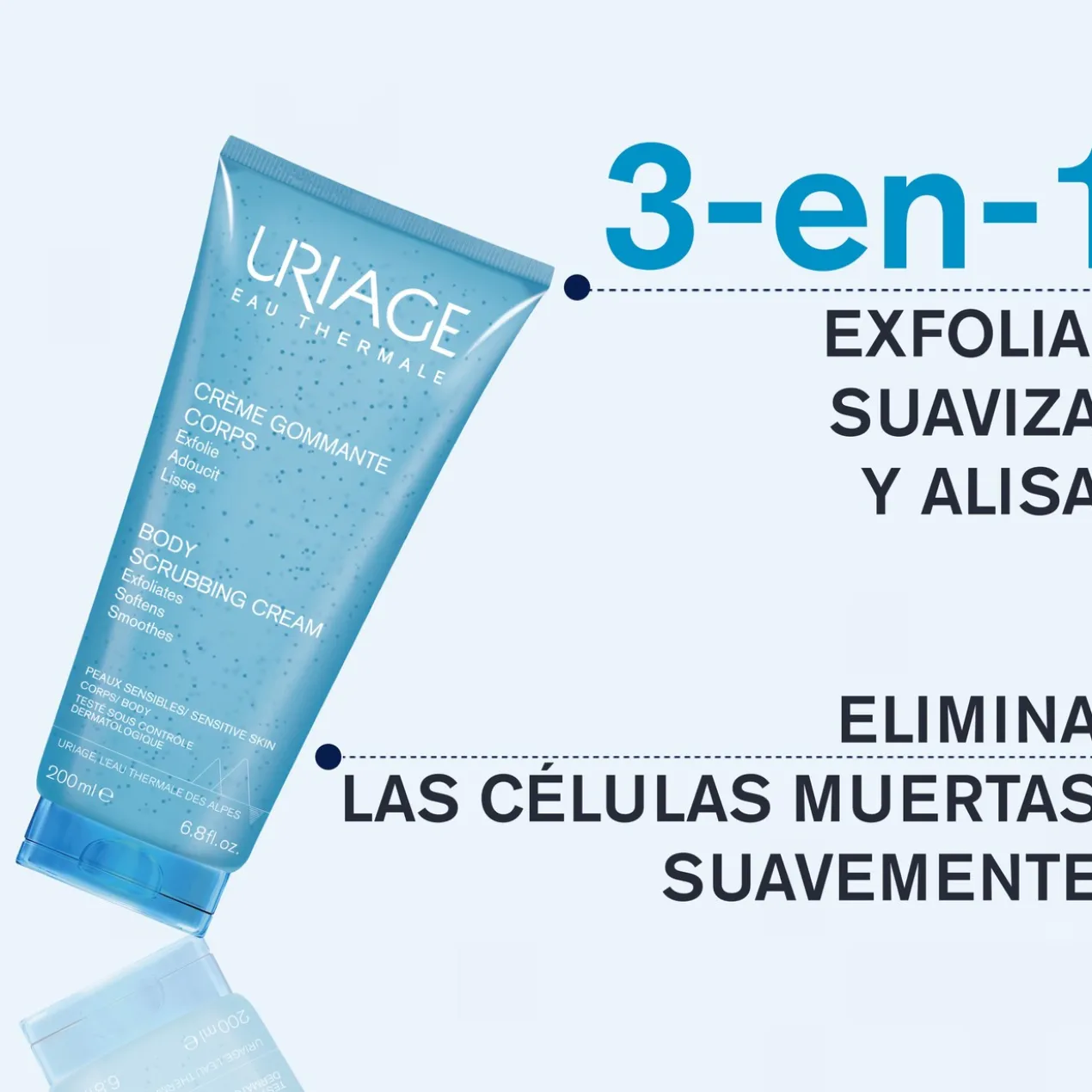 URIAGE Creme Esfoliante Corporal