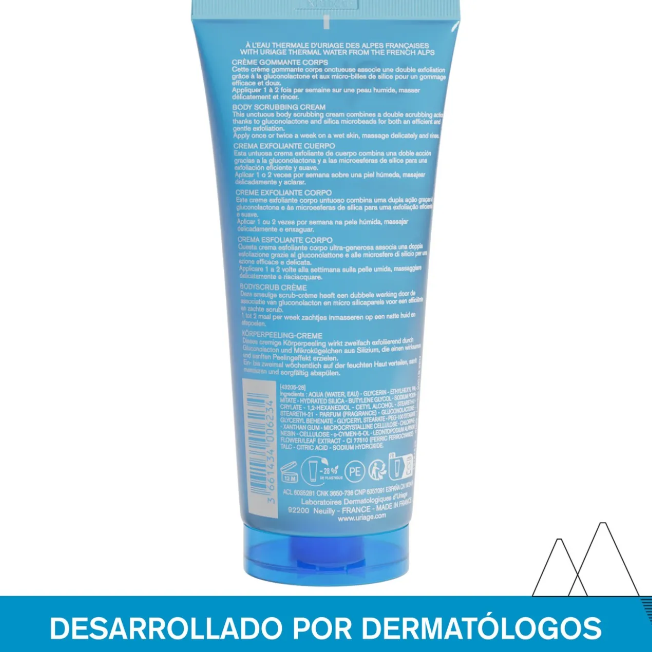 URIAGE Creme Esfoliante Corporal