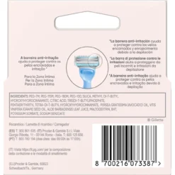 Venus Satin Care Recargas Máquina de Depilar Virilhas e Zona Íntima