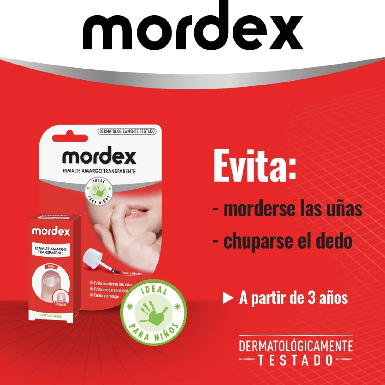 Verniz Amargo Transparente Ideal Crianças