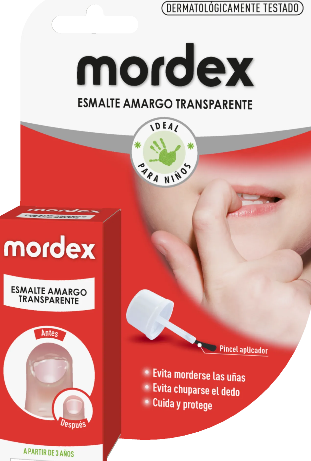 Verniz Amargo Transparente Ideal Crianças