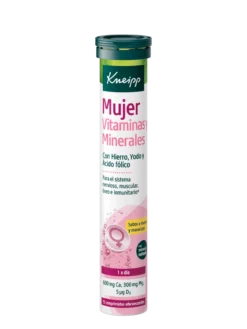 Vitaminas e Minerais Efervescentes para Mulher