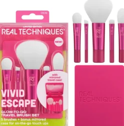 Vivid Escape Glow-To-Go Set de Pincéis de Viagem Edição Limitada