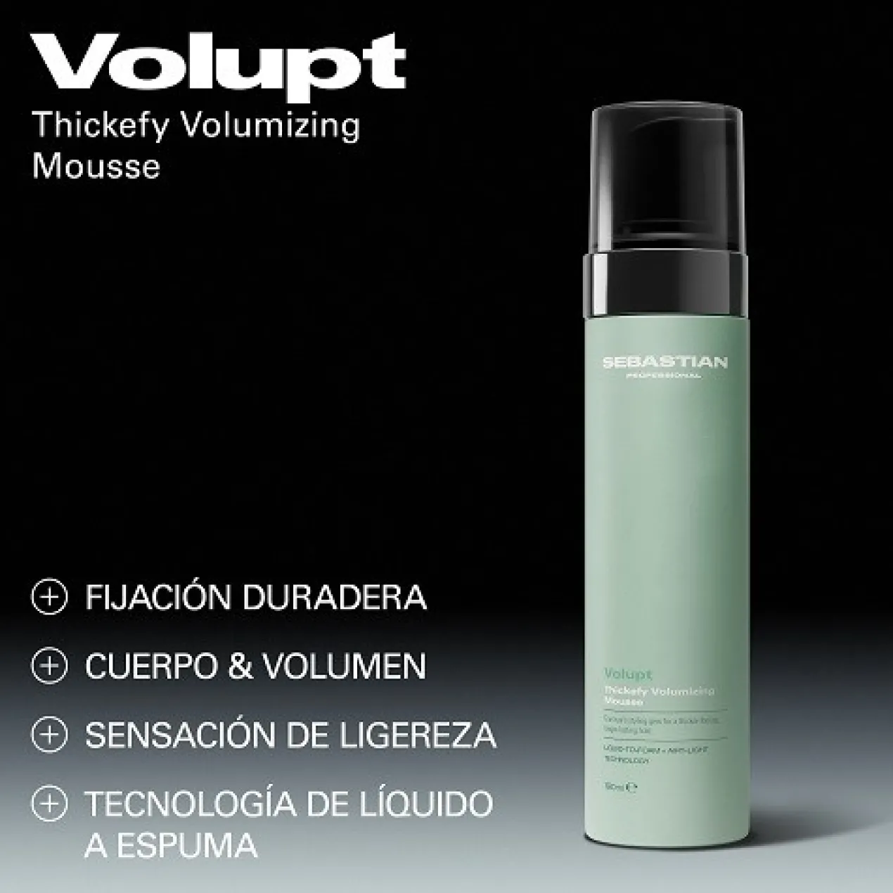 Volupt Thickefy Espuma Voluminizadora Profissional