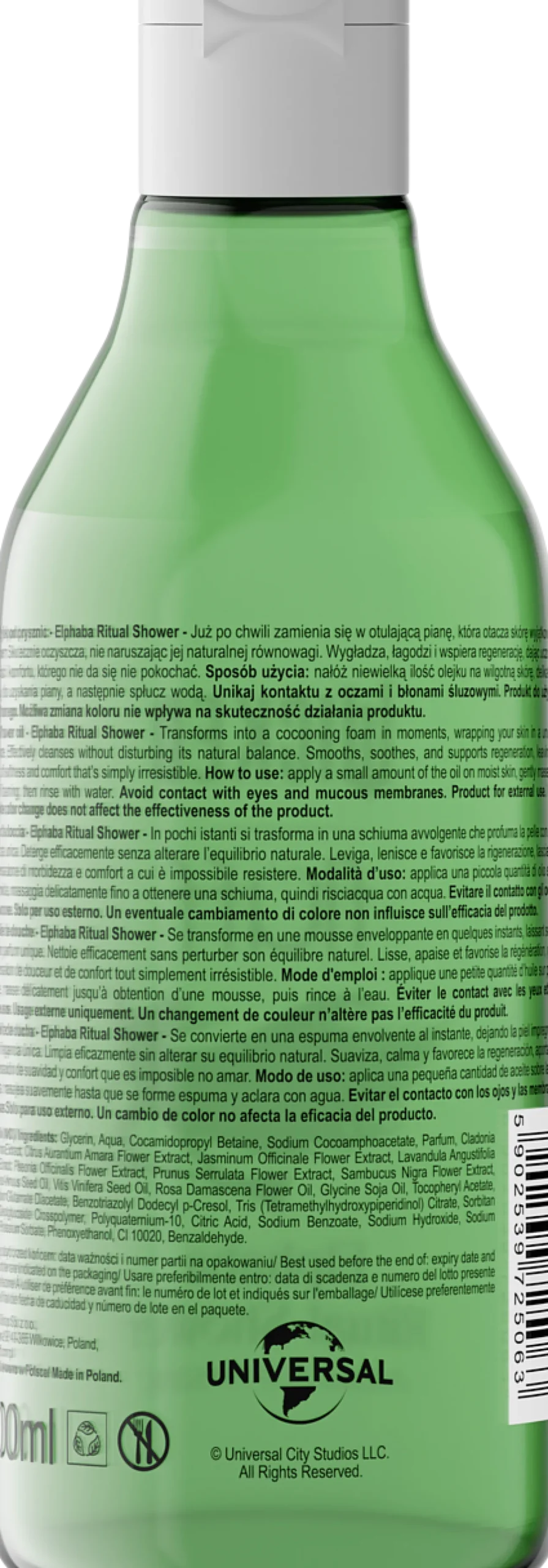 Wicked Óleo de Duche Elphaba Ritual Wash
