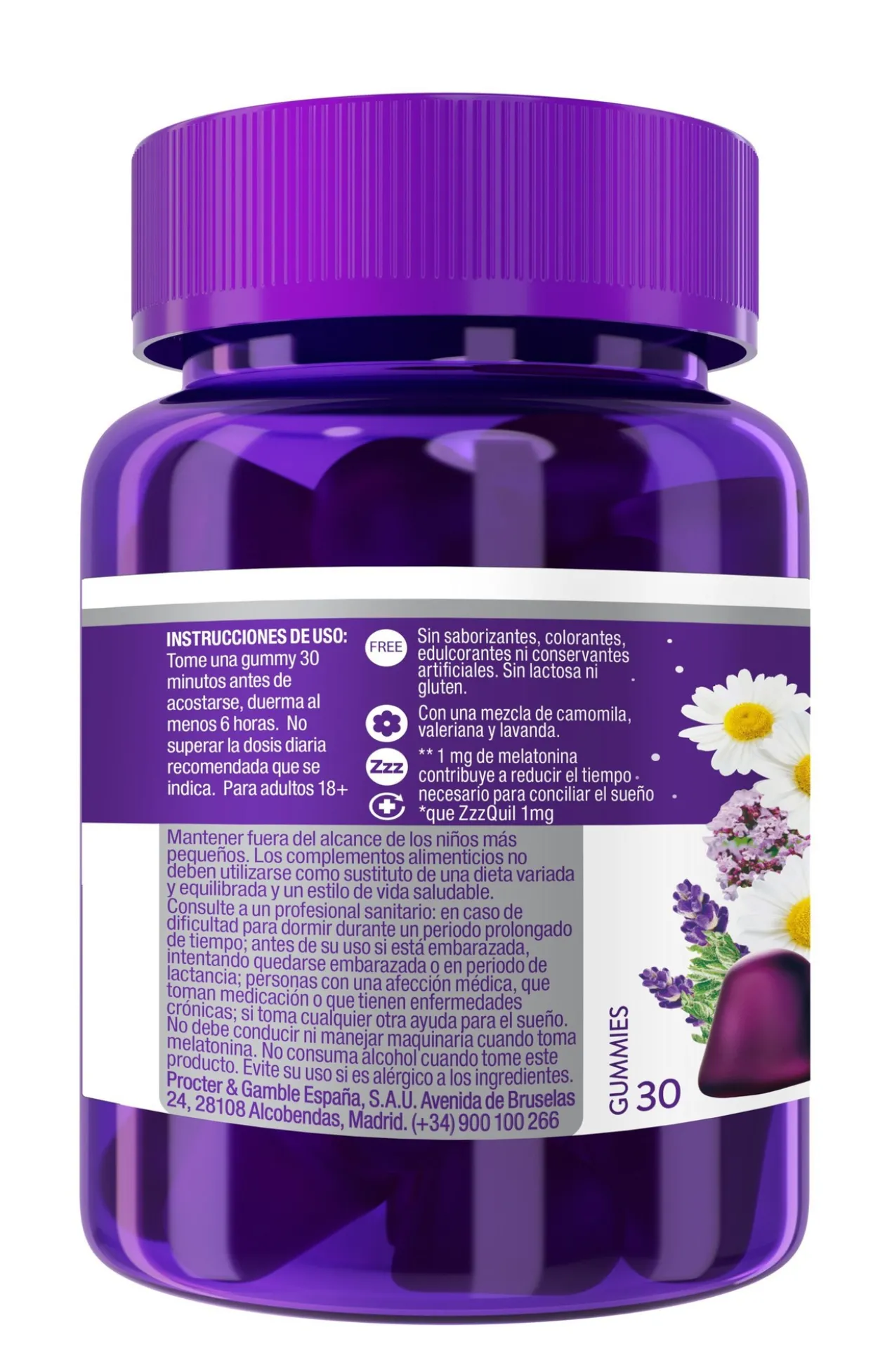 ZZZQUIL Natura Gomas Forte